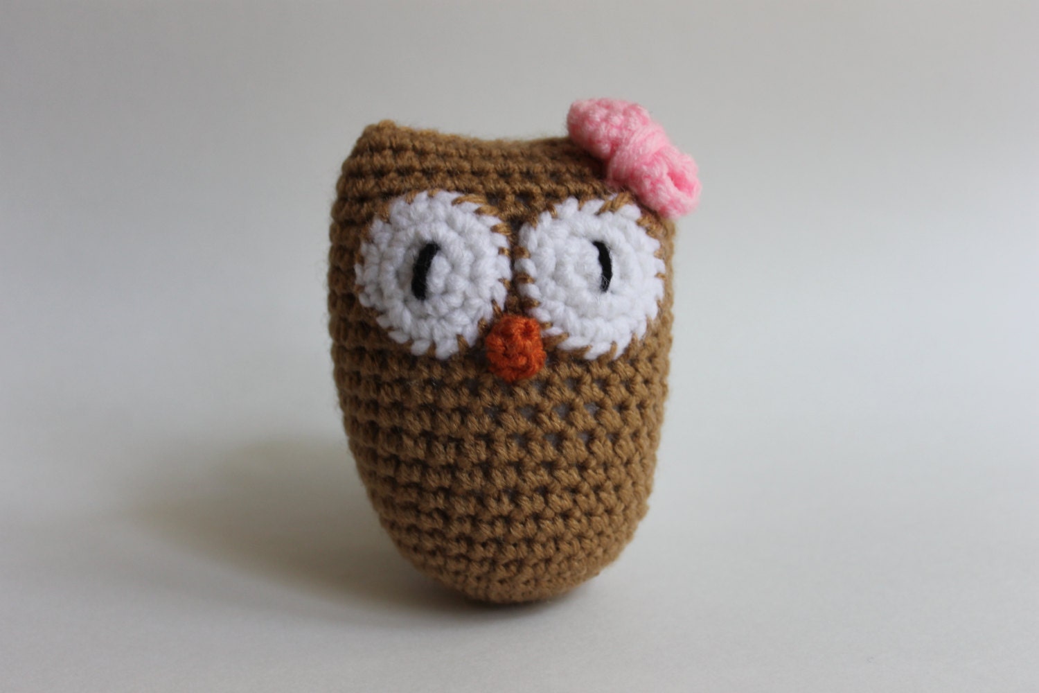 Items Similar To Pattern Only Crochet Stuffed Owl Pattern, Amigurumi 