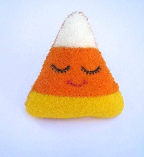 halloween candy corn plush