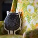Handmade Black Sheep Pillow, Stuffed Sheep, Stuffie
