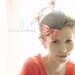 GREY STRAW HAT Cocktail Straw Mini Hat Pillbox Orange Butterflies Headpiece Gift Fascinator Butterfly Weddings Party Races