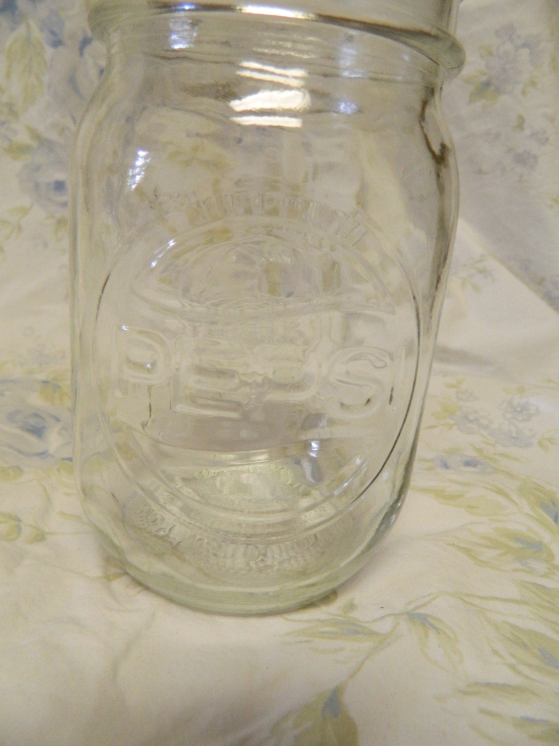 Rare Pepsi / Golden Harvest Fruit Canning Jar by LulusVintageLove