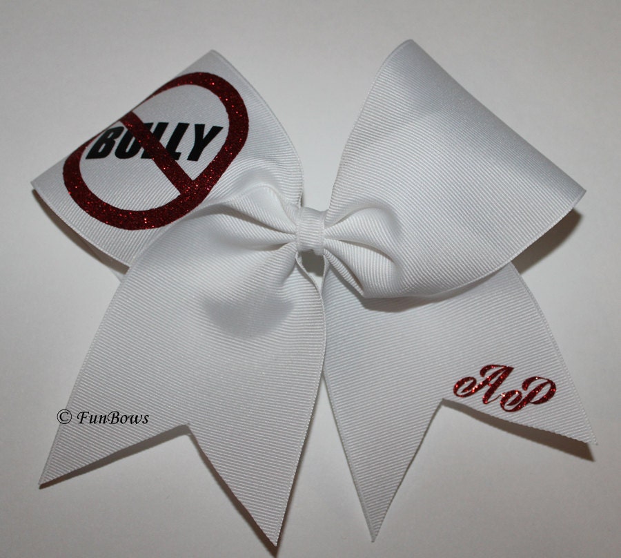 Abby's Pledge Bows - STOP Bullying - Help her cause with this donation purchase