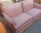 1940s 2 pc Art Deco Pink Salon Sofa - hairojuku