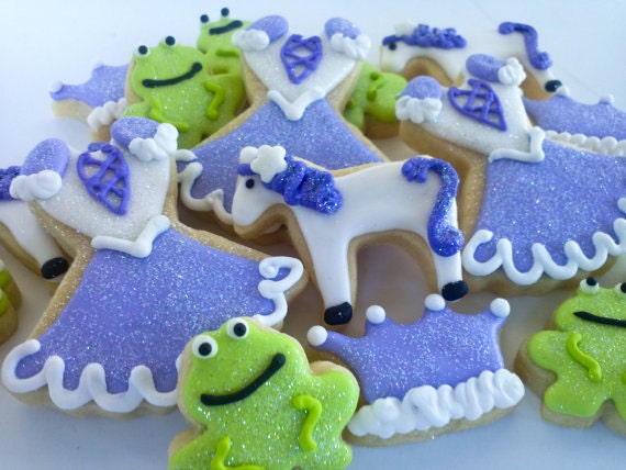 Princess Mini Sugar Cookies- 2.5 Dozen Il_570xn