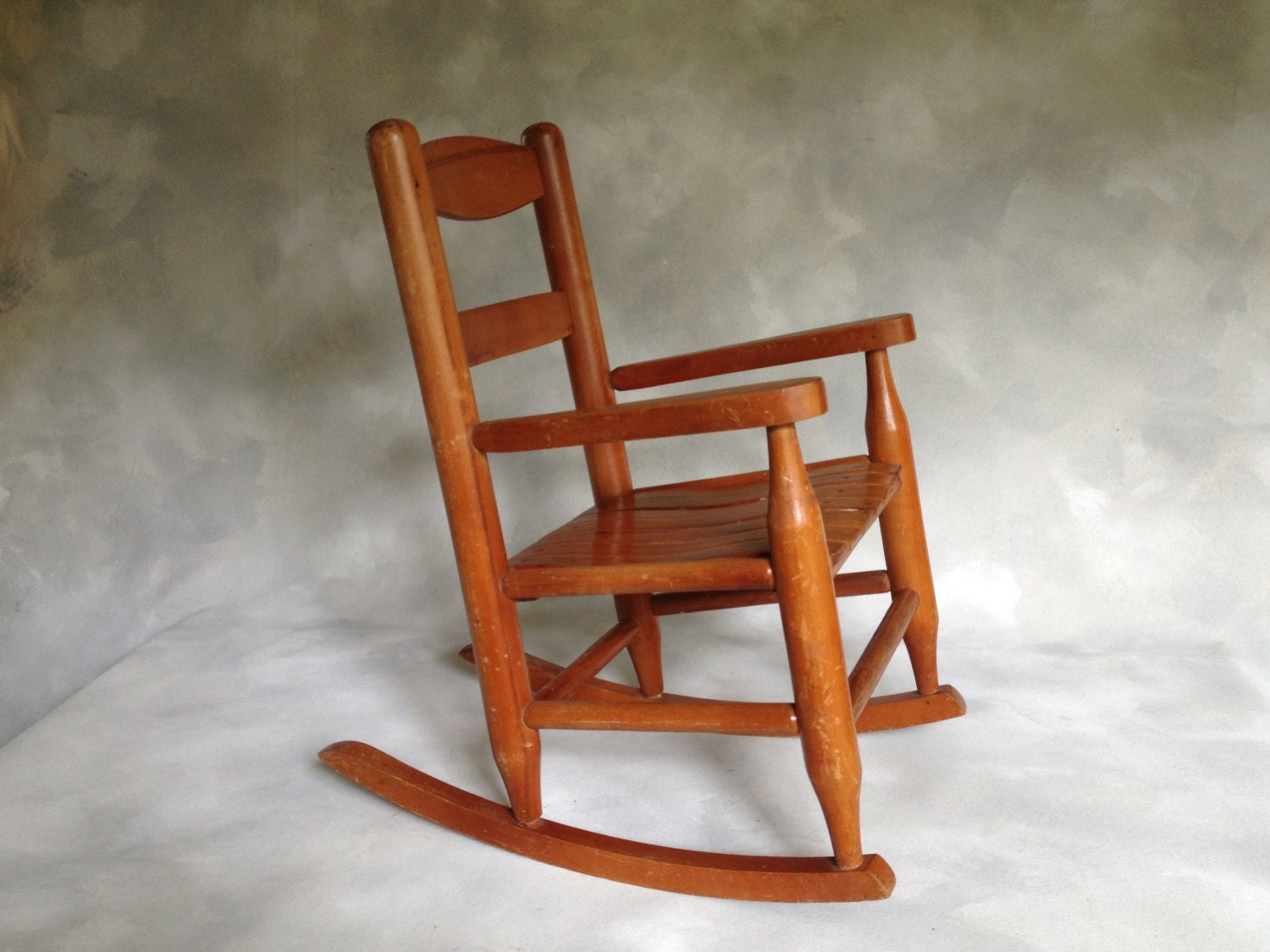 1950s Childs Maple Rocking Chair by LoblollyCove on Etsy