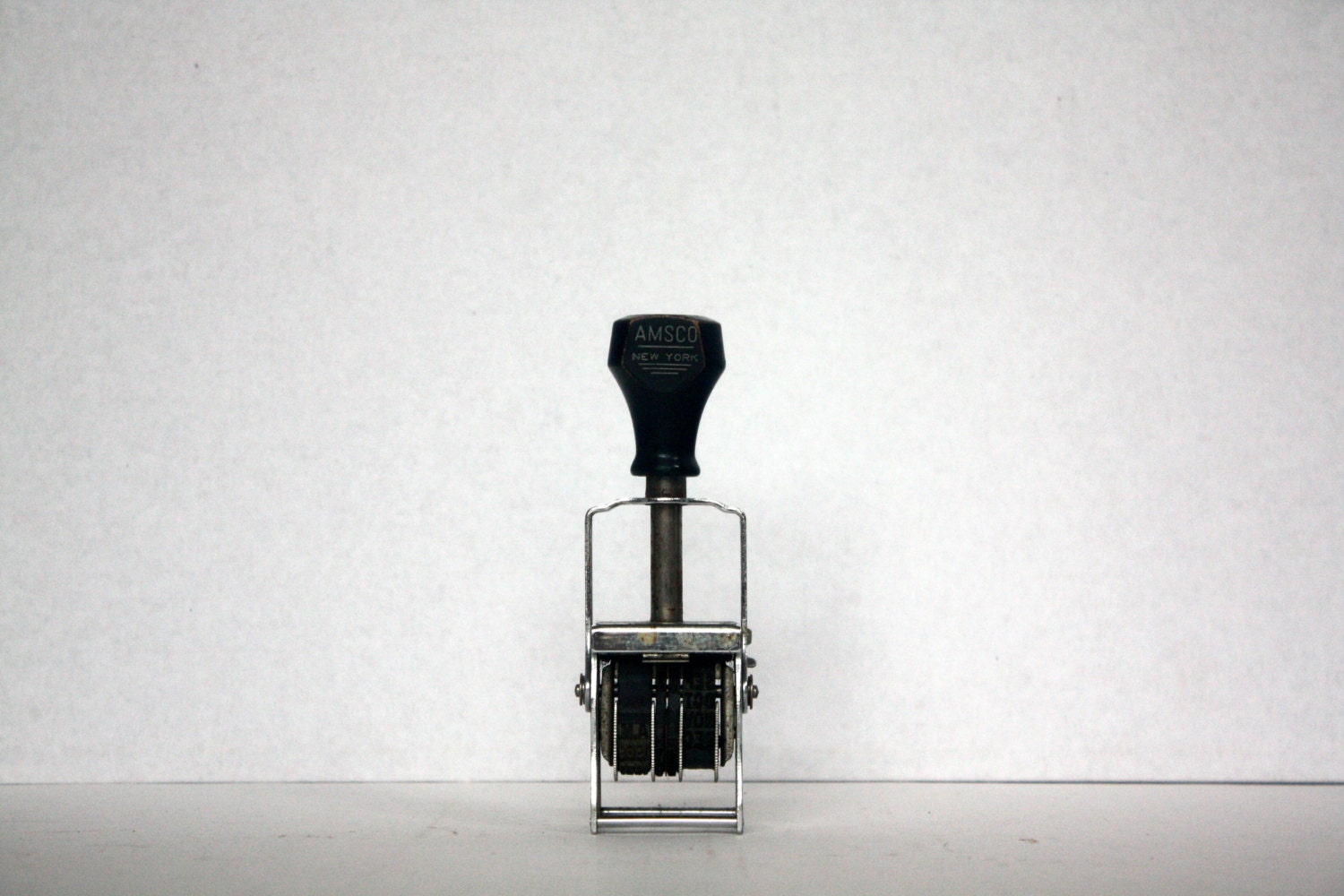 Vintage Rubber Date Stamp Adjustable Date Retro by OneDecember