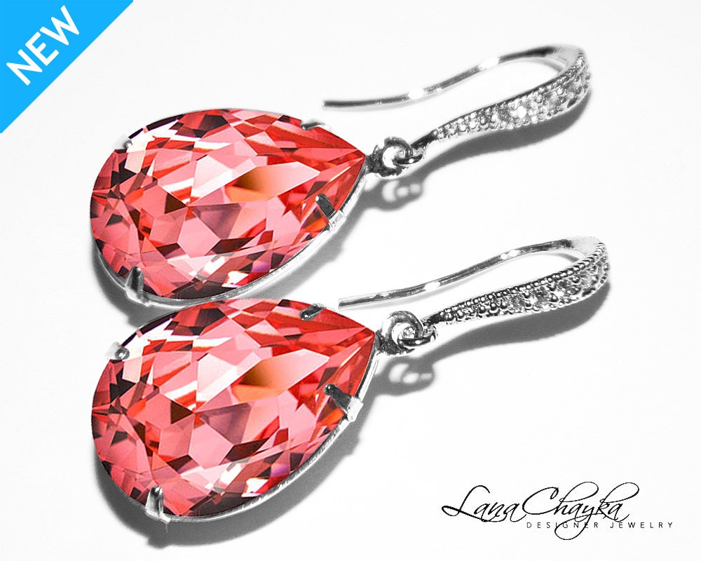 Wedding Mother of The Bride Gift Earrings Swarovski by LanaChayka