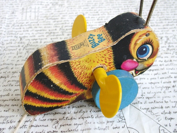 vintage buzzy bee toy