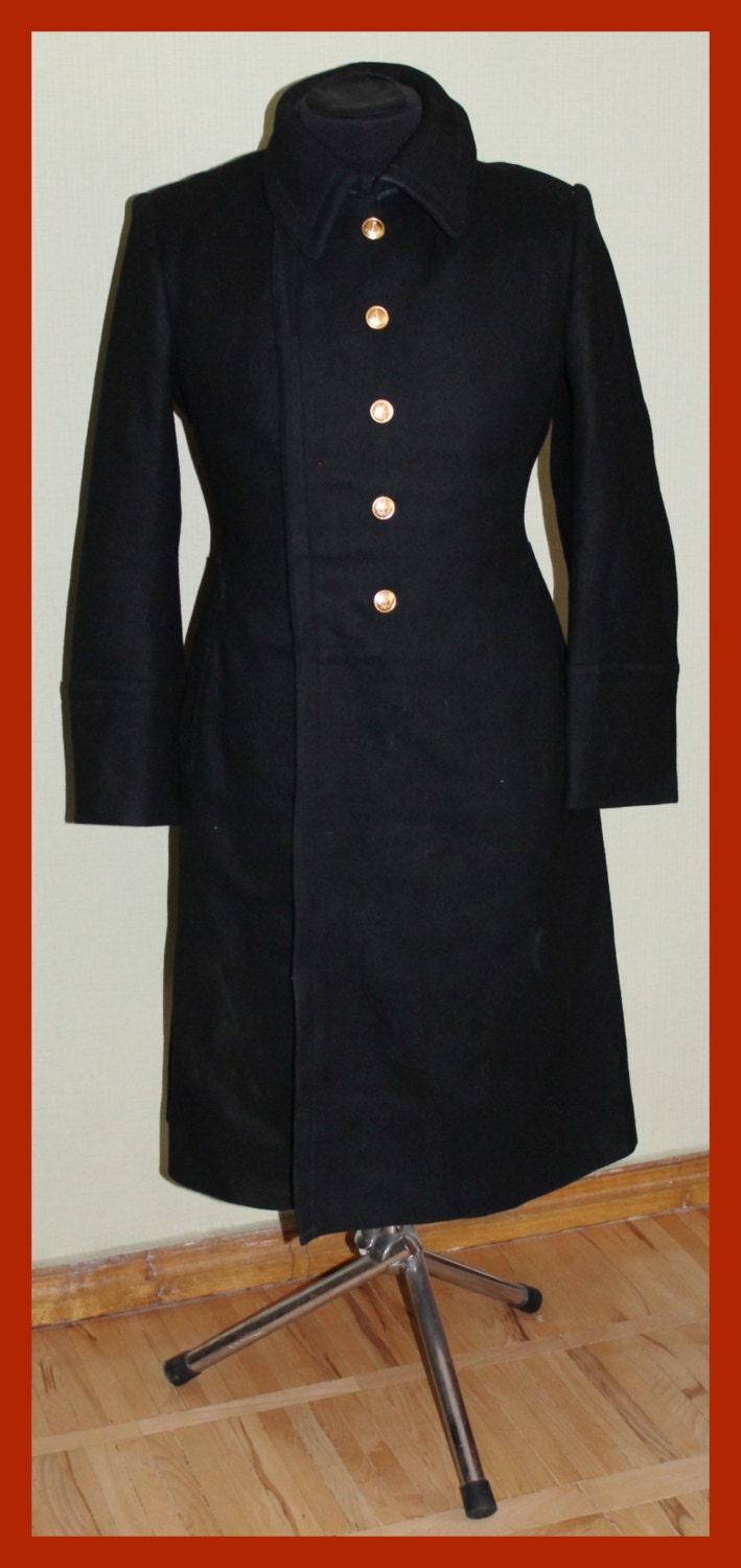 New Steampunk Goth Vintage Greatcoat Russian by ingryda123 on Etsy