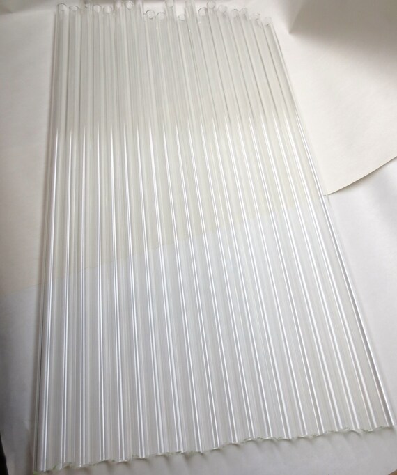 Glass Blowing Tubing Clear 19mm x 3 mm Lampwork by PrimoGlass