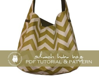 Slouch Hobo Bag - PDF Tutorial and Pattern ...