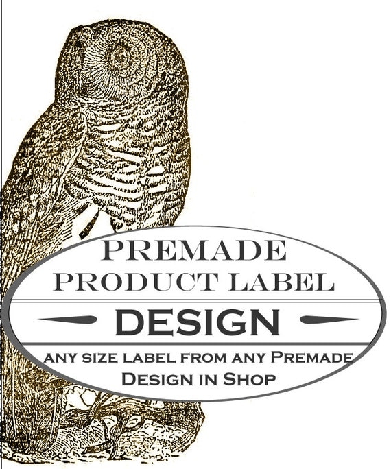 to Premade Label Design - Avery Compatible or Pro - DIY Product Labels ...