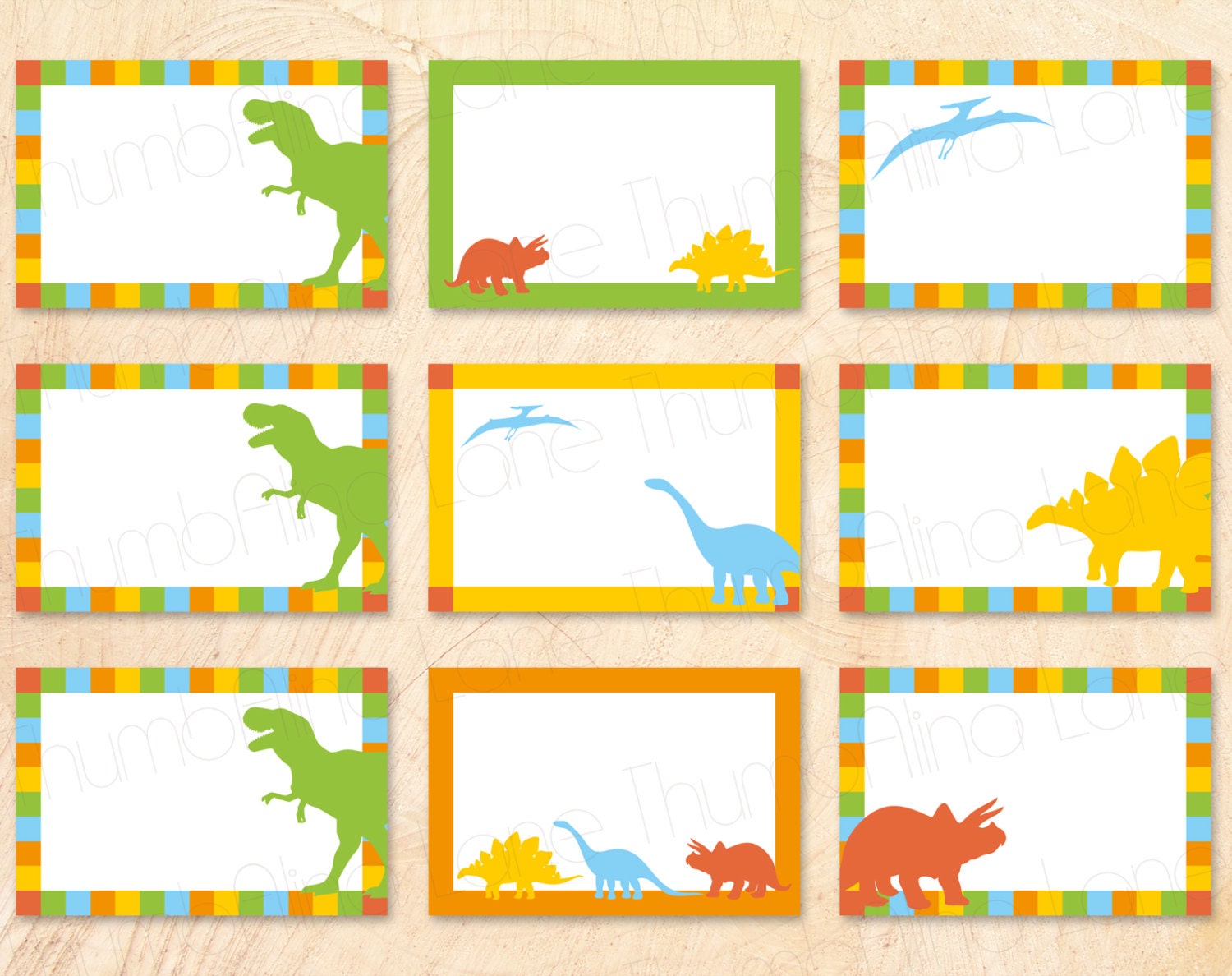 dinosaur-printable-buffet-cards-food-tags-name-tags-instant-download