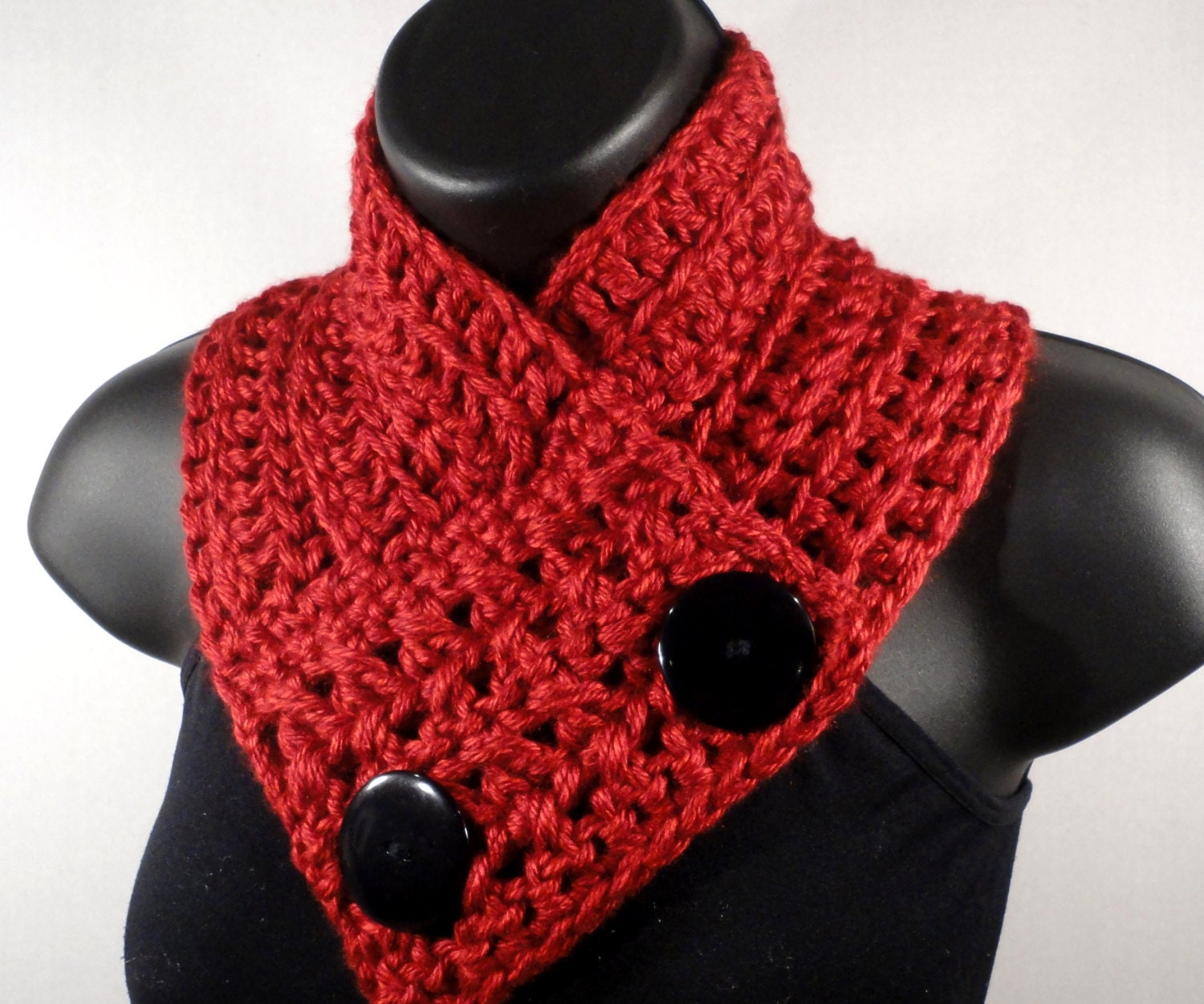 CROCHET BUTTON NECK WARMER PATTERN FREE CROCHET PATTERNS