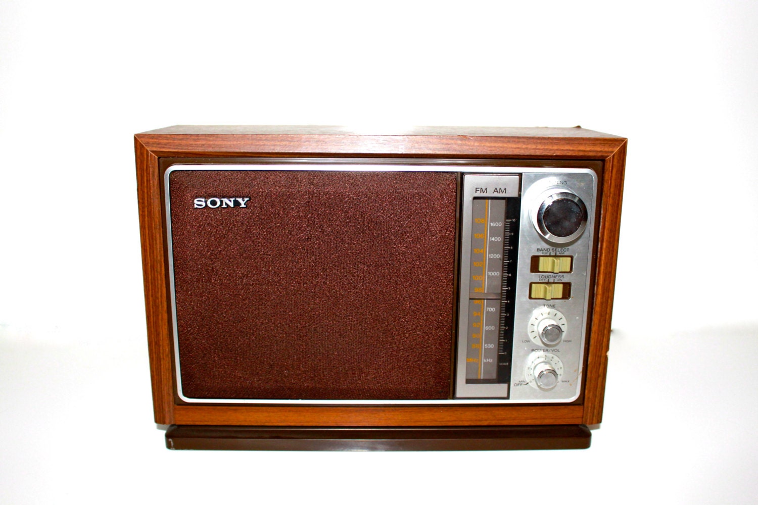 RETRO RADIO Sony SolidState Radio Wonderful by JanisJemsVintage