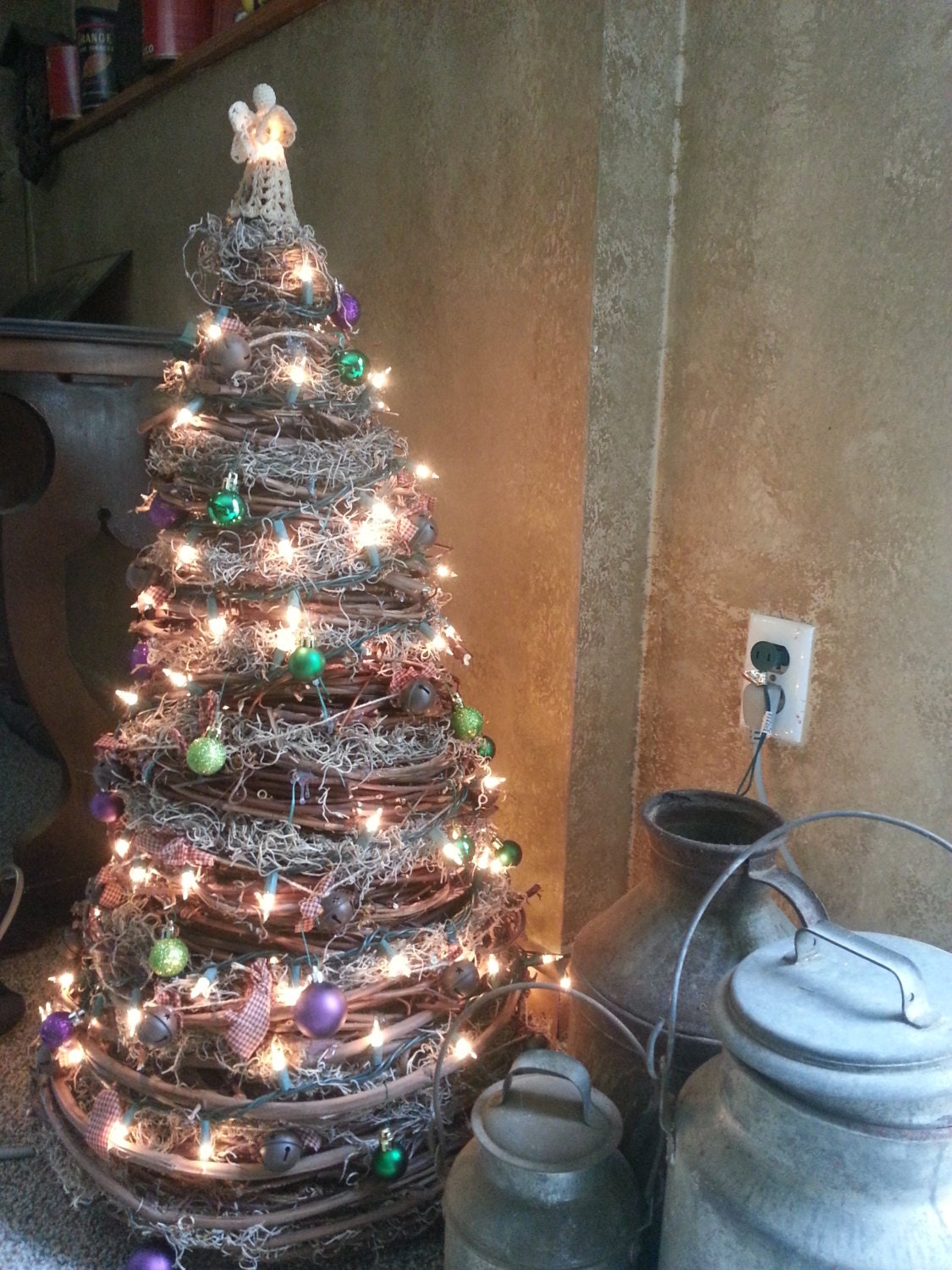 grapevine christmas tree by railroadboogyxchange on etsy grapevine christmas tree by railroadboogyxchange on etsy