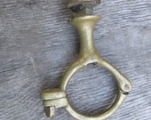 Vintage Brass Oar Lock - Nautical Brass Hardware - Marine Hardware - VintageTrixie