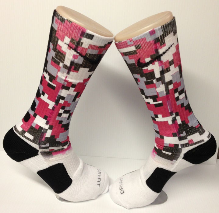 nike camo socks