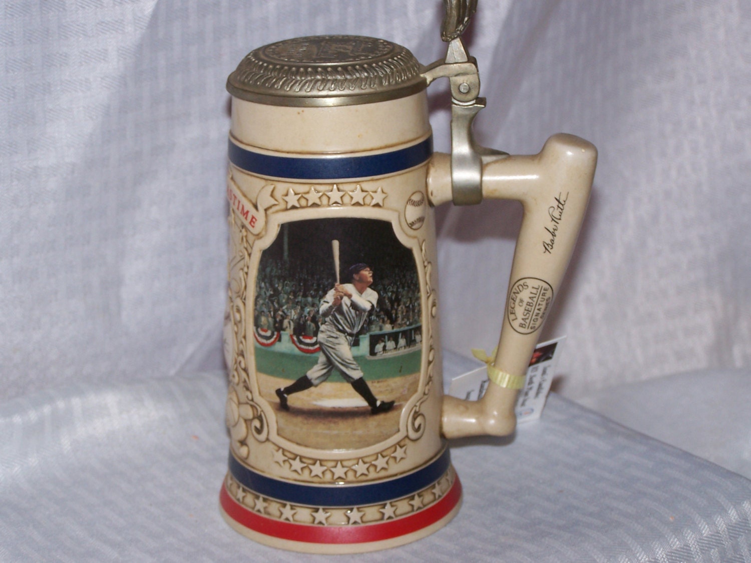 Babe Ruth Commerative Beer Stein Candle