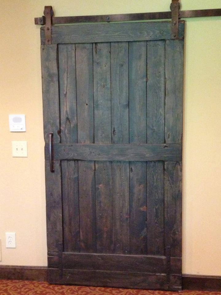 barn sliding door doors interior closet hardware pantry diy wood stain rolling indoor hgtv classic glass painted kitchen sold looking