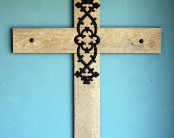 Popular items for rustic wall cross on Etsy