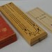 Drueke & Sons Folding Cribbage Board - Model No 11 - 1950s - Vintage Game