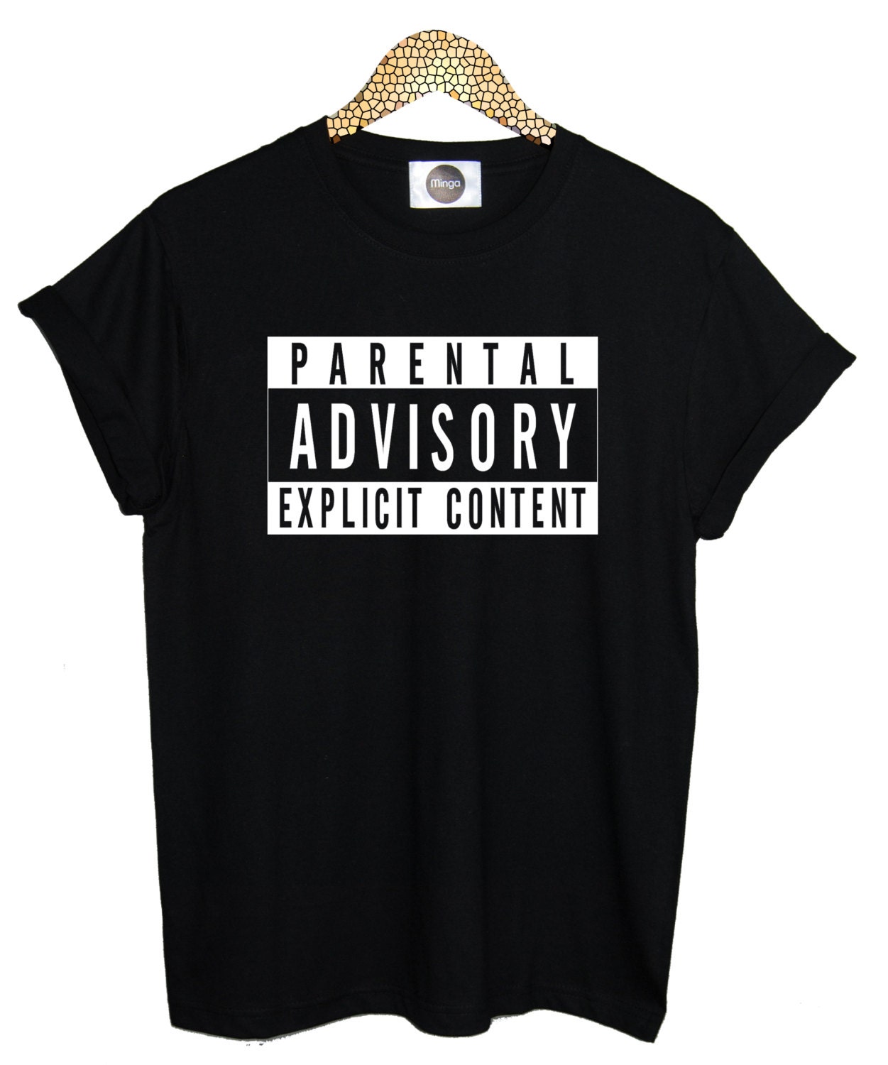 parental advisory shirt womens