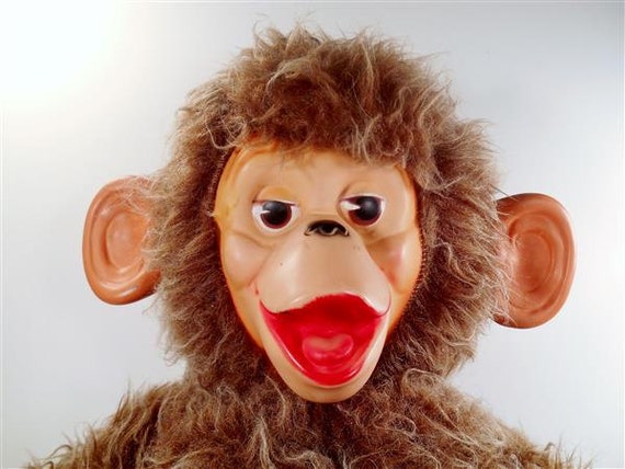 rubber face monkey vintage