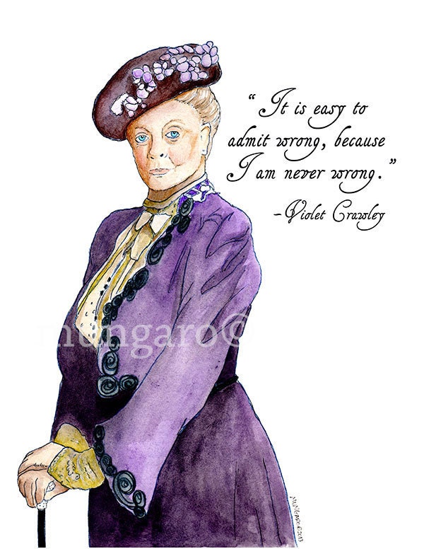 Watch 8 Of The Best Violet Crawley Quotes video Watch 8 Of The Best Violet Crawley Quotes video