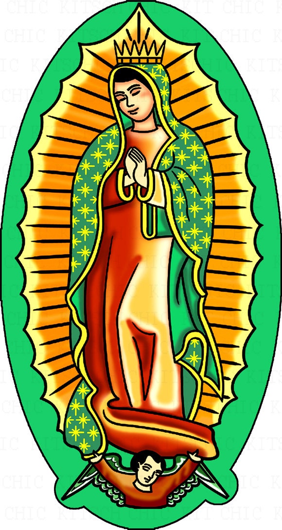 Items Similar To Our Lady Of Guadalupe Digital Picture On Etsy