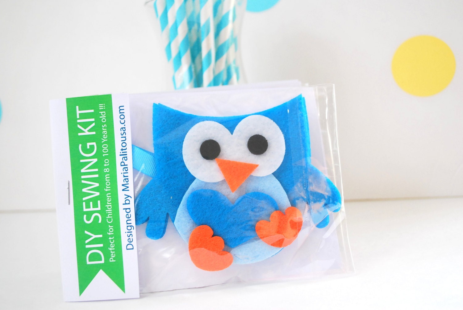 DIY Owl, Make Your Own Owl Sewing Kit, DIY Sewing Precut Peces Set A796 Free Shipping Il_570xn