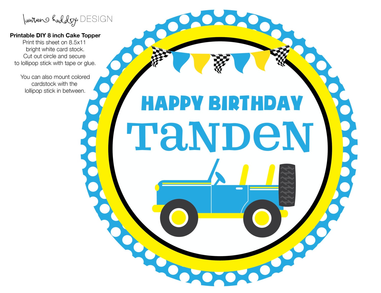 DIY, Jeep Theme PARTY PACK Il_570xn
