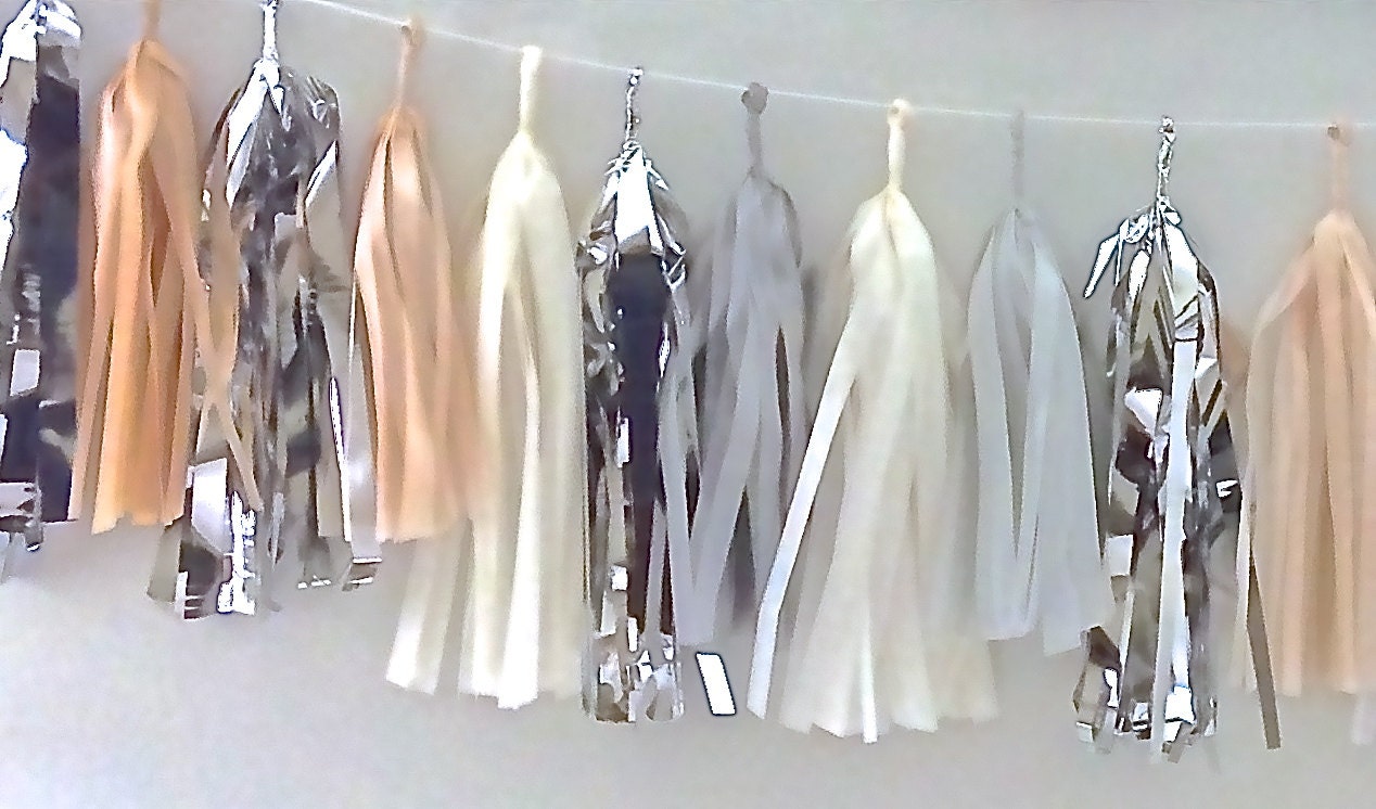 Not Necessarily Nude 27 Sparkle & Shine Tissue Tassel Garland