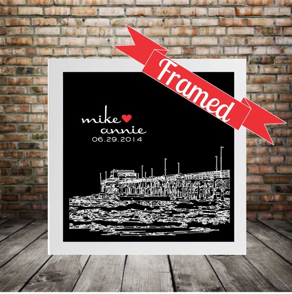 newlywed christmas gift personalized art print by newlywed christmas gift personalized art print by