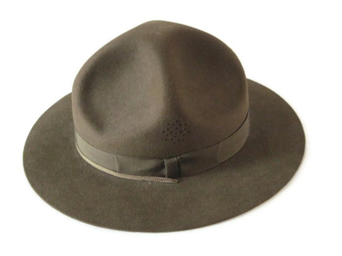 Vintage Official Boy Scouts of America Stetson Hat Size 7 1/8
