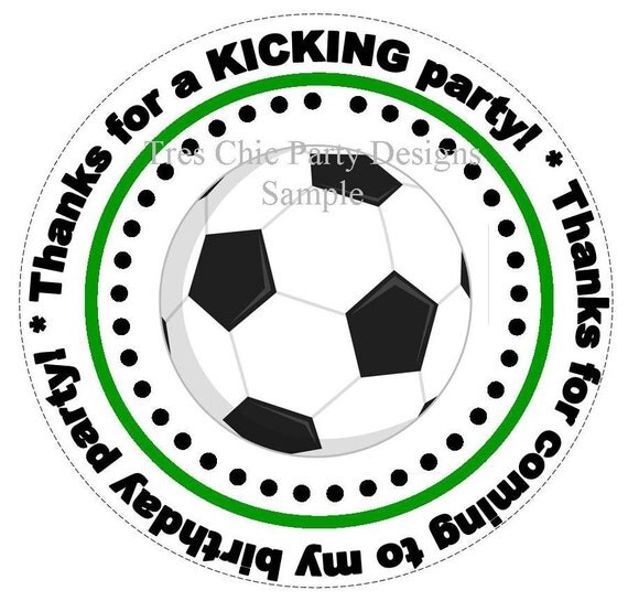 Soccer Party Favor Tags, sport party tags, party favor tags, soccer, soccer birthday tags, soccer tags, PRINTABLE soccer tags, party tags Il_570xn