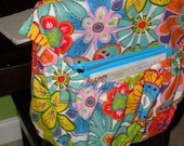 BRIGHT FLOWERS Classroom Chair Pocket School Cover STD - CoffeeKidsNDolls