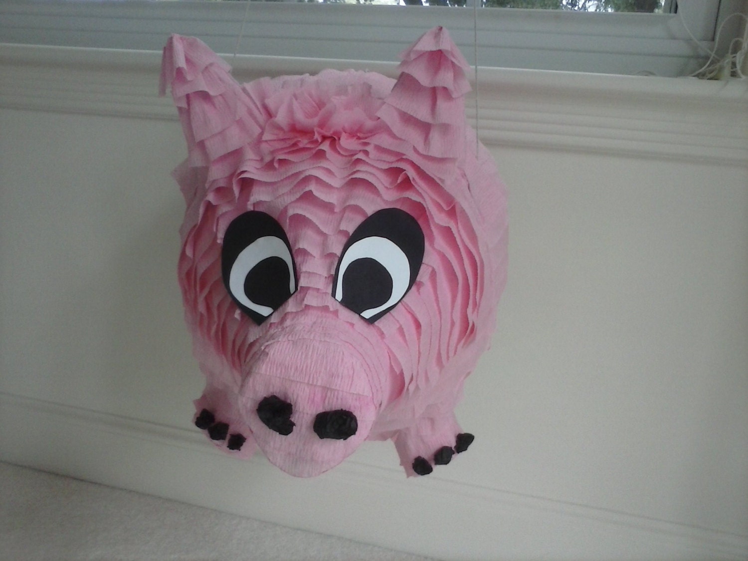 Pink Pig Party Pinata Il_570xn