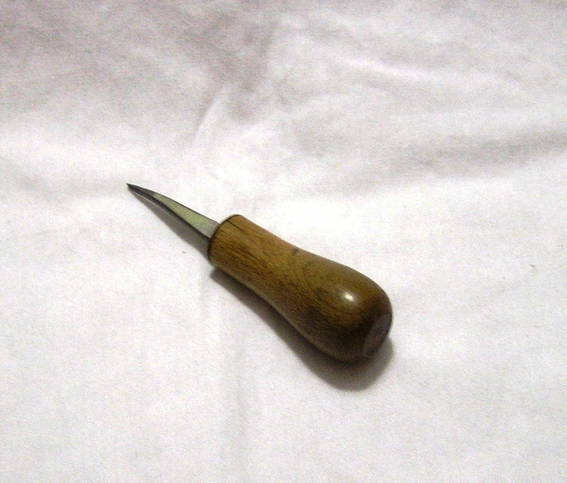 Vintage Wood Handled Awl Circa 1960s by VictorianWardrobe