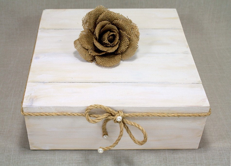 Rustic Chic Square Wooden Wedding Cake Stand. by DazzlingGRACE