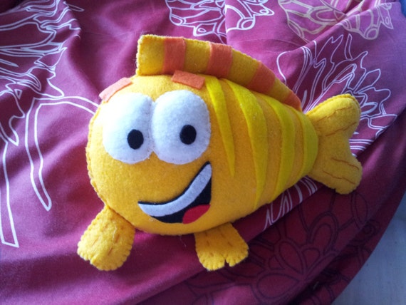 bubble guppies mr grouper plush