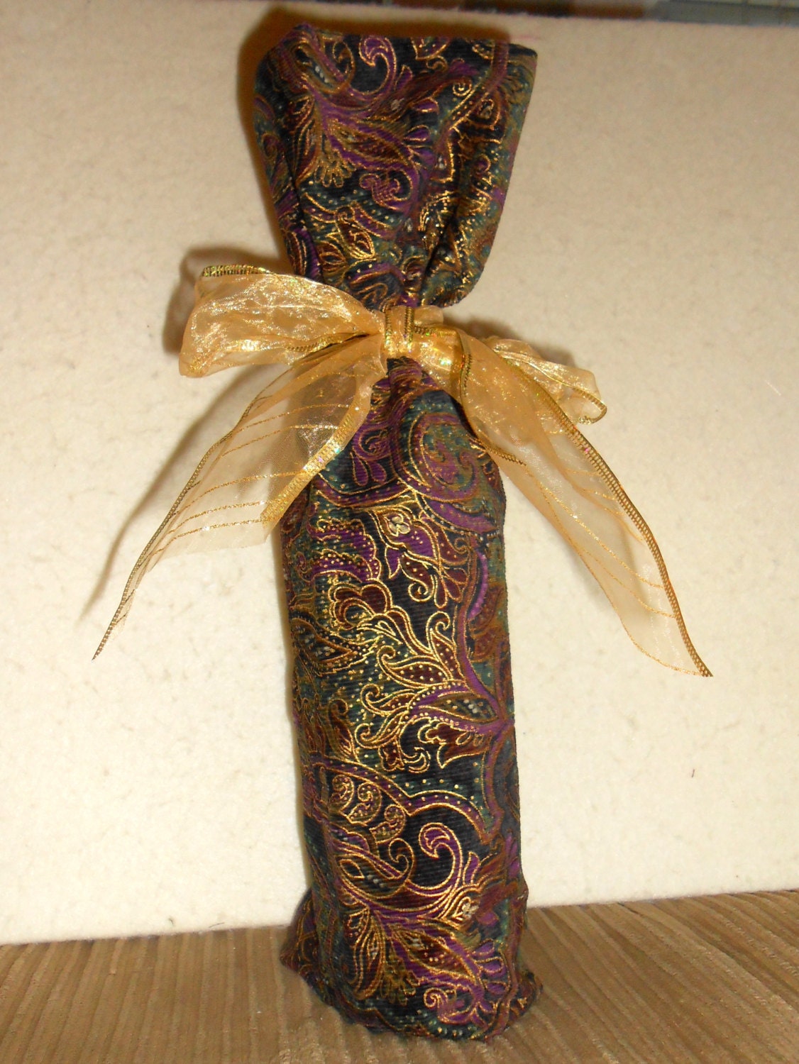 fabric wine bottle covers