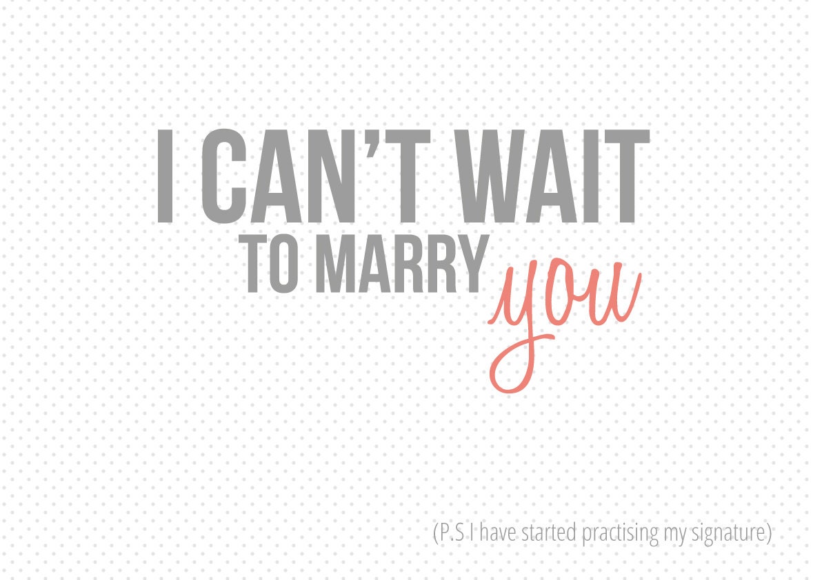 I Cant Wait To Marry You Quotes. QuotesGram