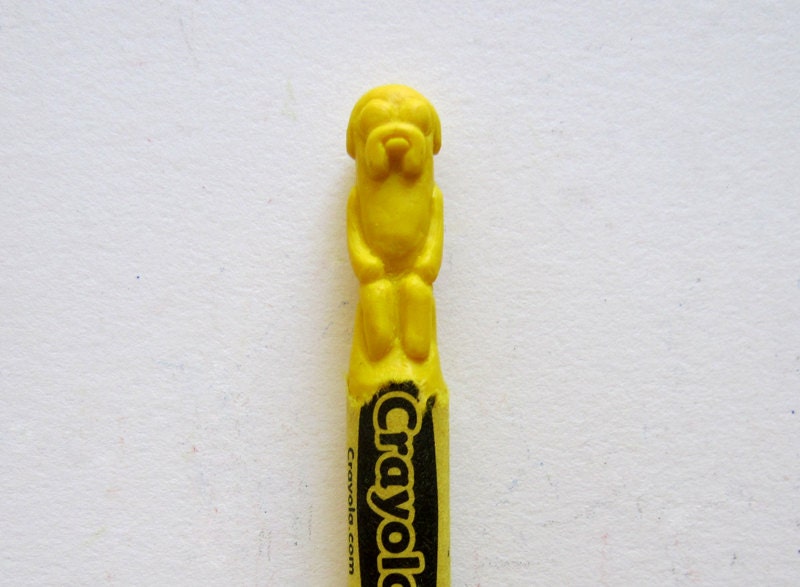 Jake the Dog Adventure Time carved crayon