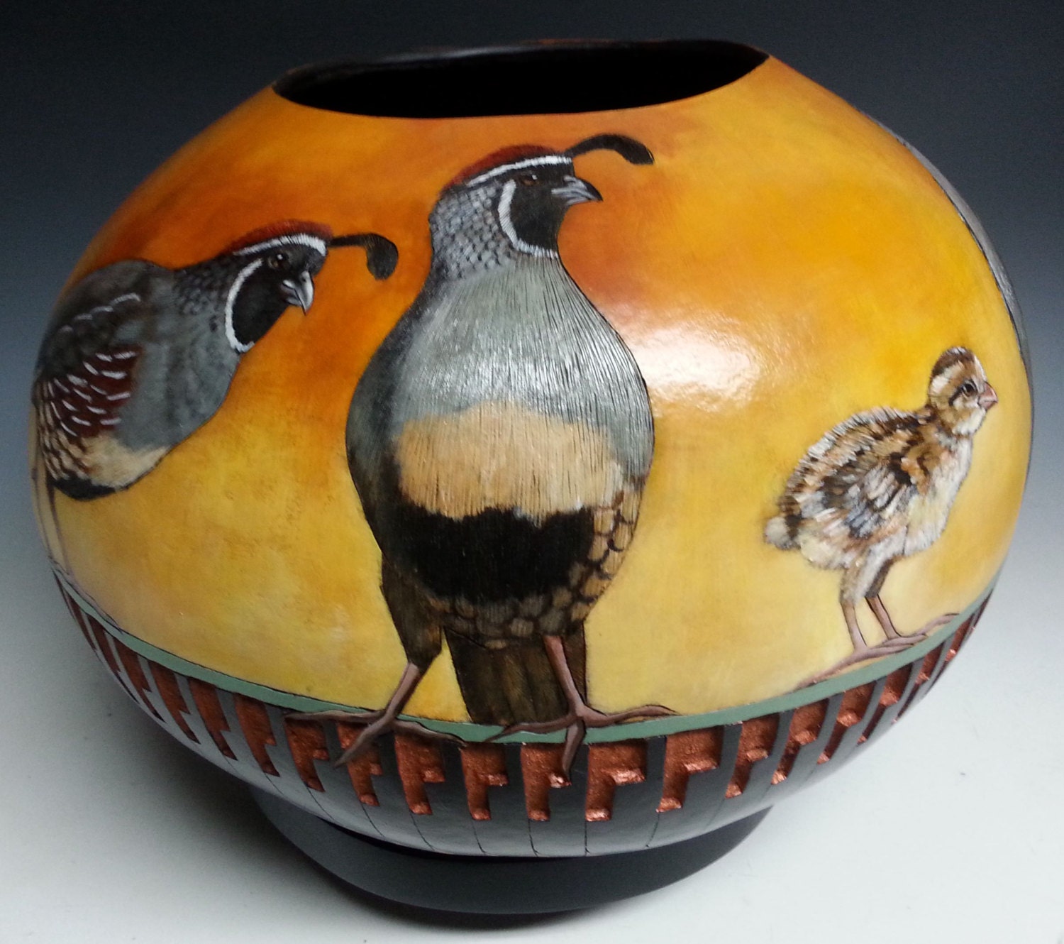 Popular items for gambels quail on Etsy