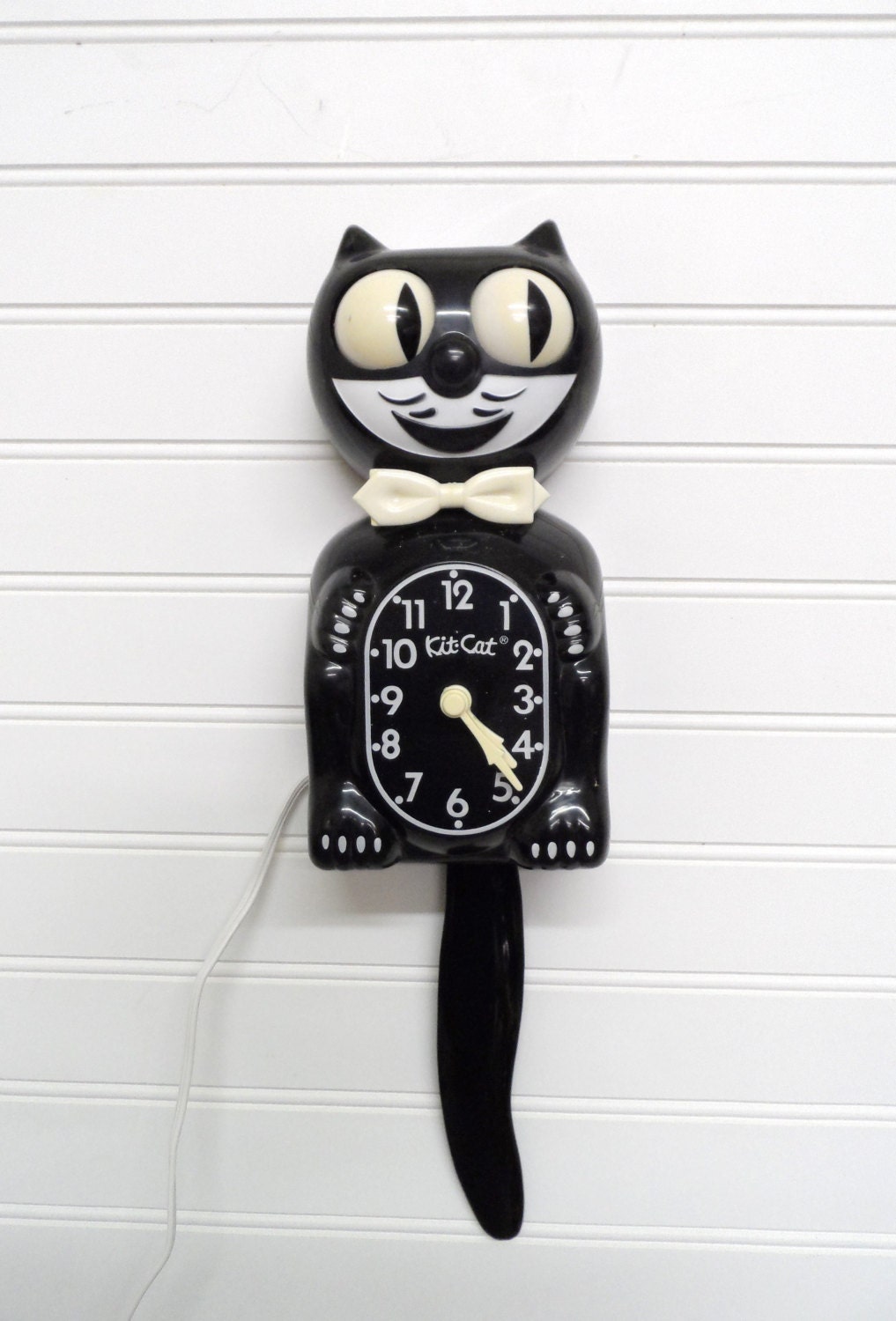 Vintage Kit Cat Clock Cat Wall Clock With Moving By Auctionannie