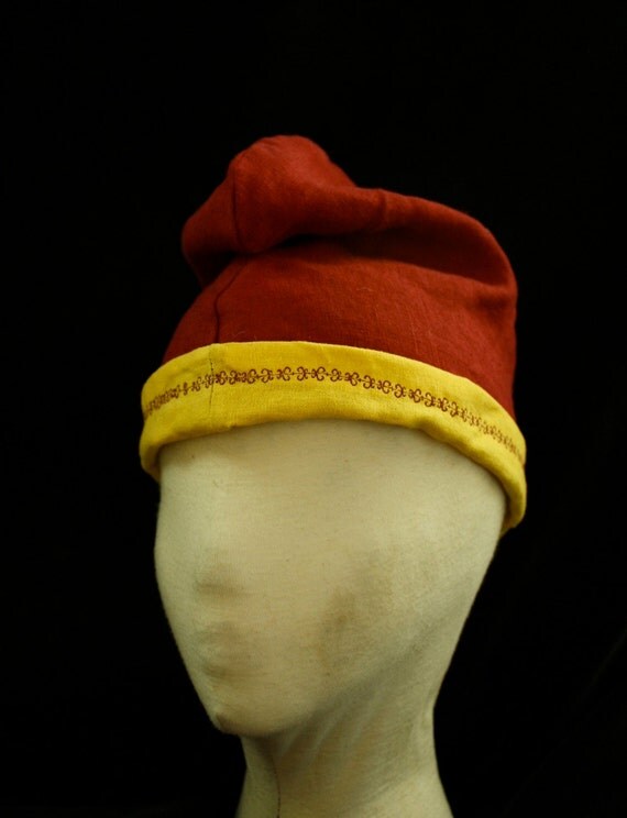 Reversible Historical Hat / Phrygian Cap Dark by MyFunkyCamelot