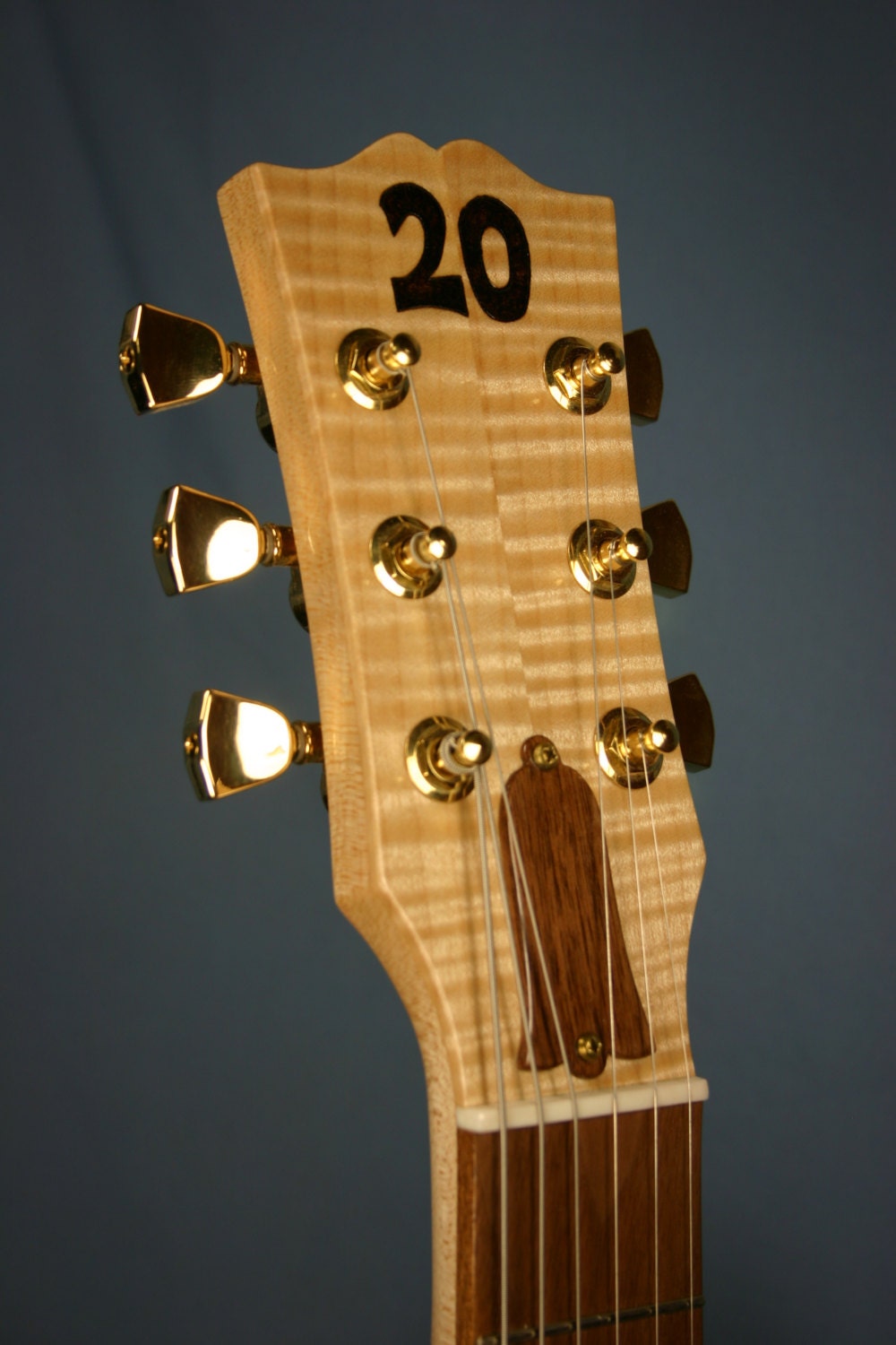 Custom Guitar Head Beer Tap Handle Maple Wood by jerryswoodworks