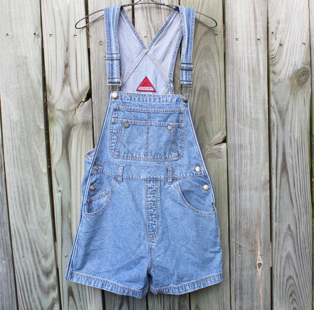 No Boundaries Denim Overalls Shorts, Urban Gardener-Farmer