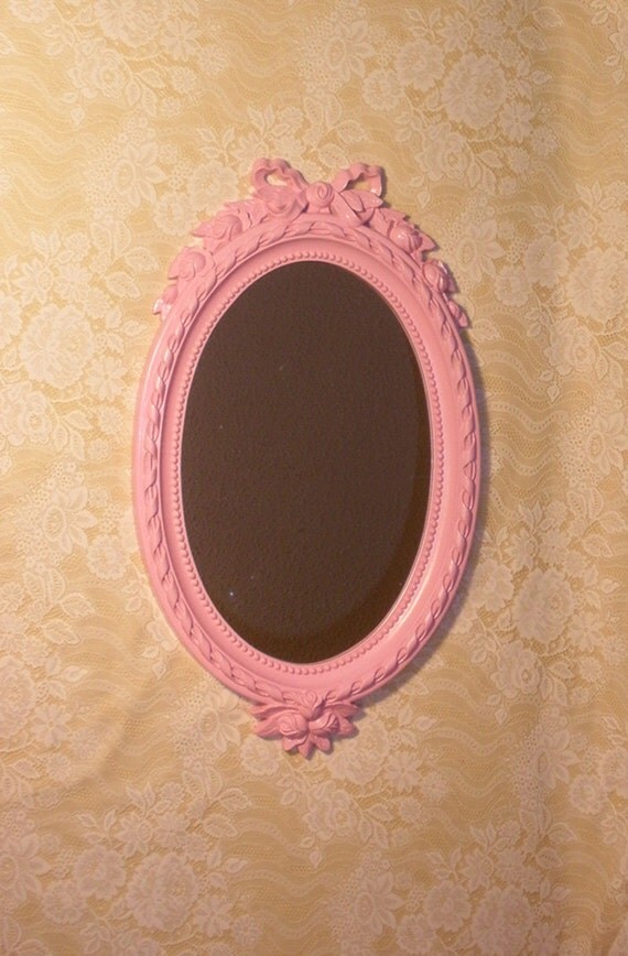 vintage burwood mirror pink shabby chic by vintage burwood mirror pink shabby chic by